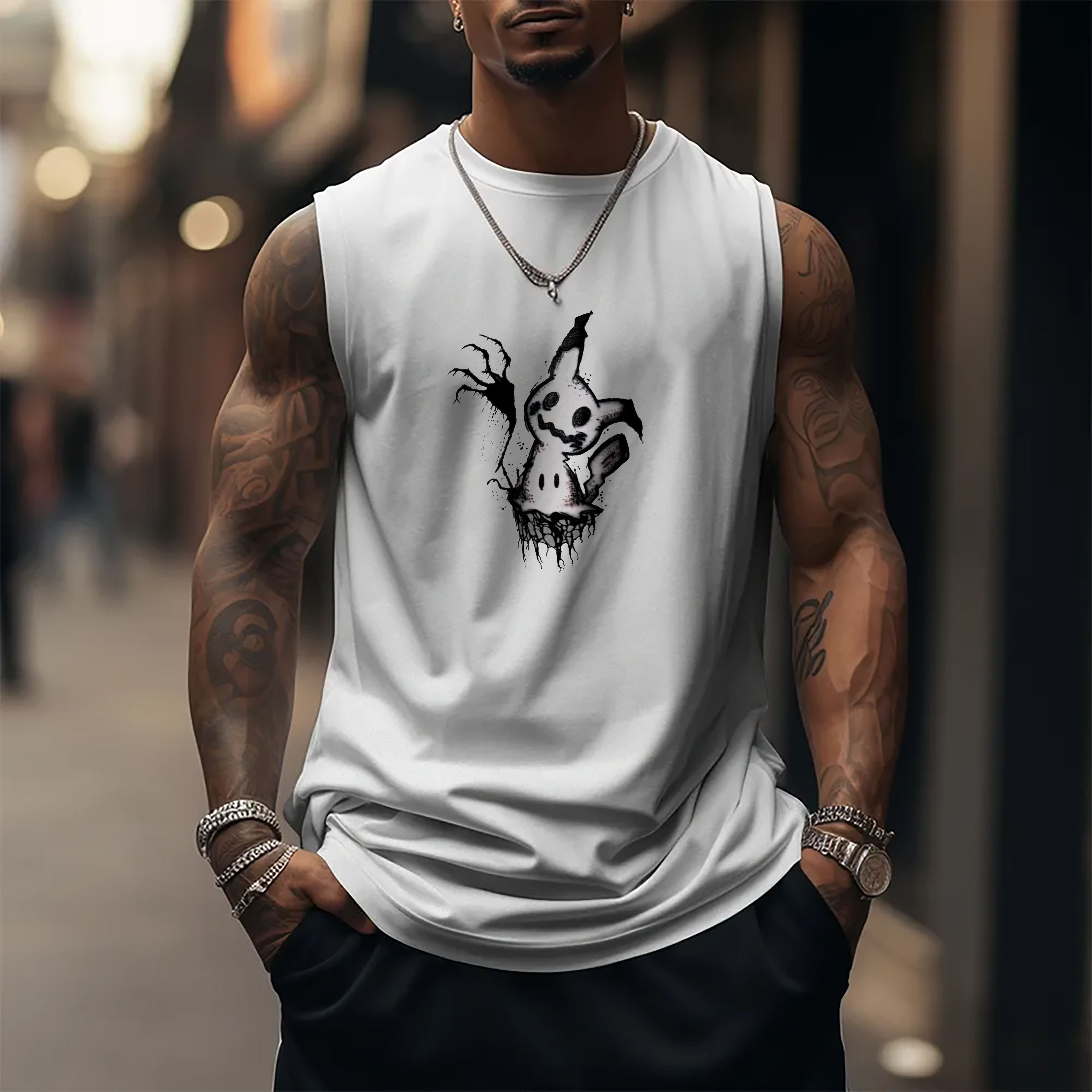 Unisex  “Comicssoul” Casual Anime  Tank Top