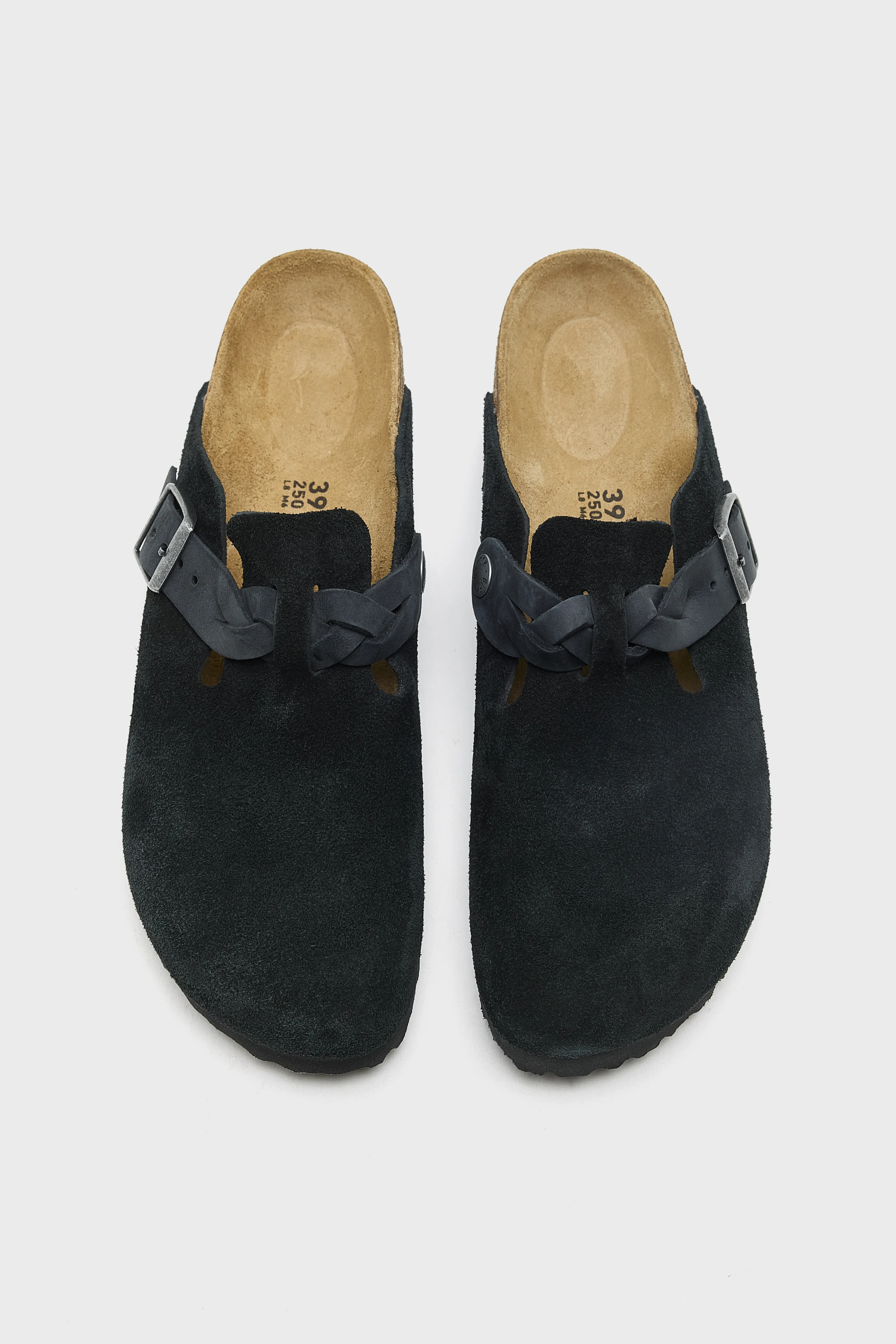 Bellerose Boston Braided Suede for Women (261 / W / BLACK)