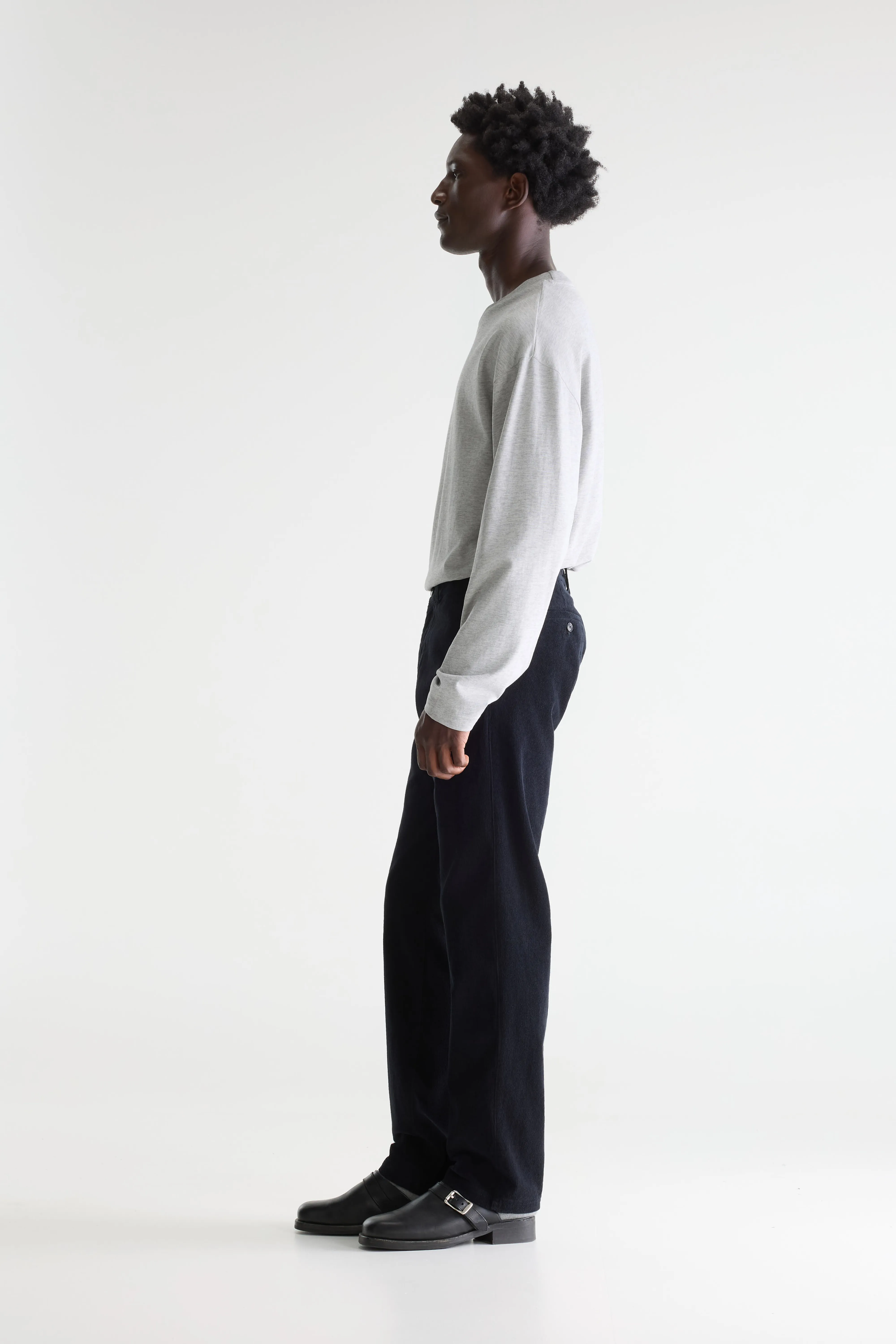 Bellerose Jagger corduroy chino trousers (261 / M / NAVY)