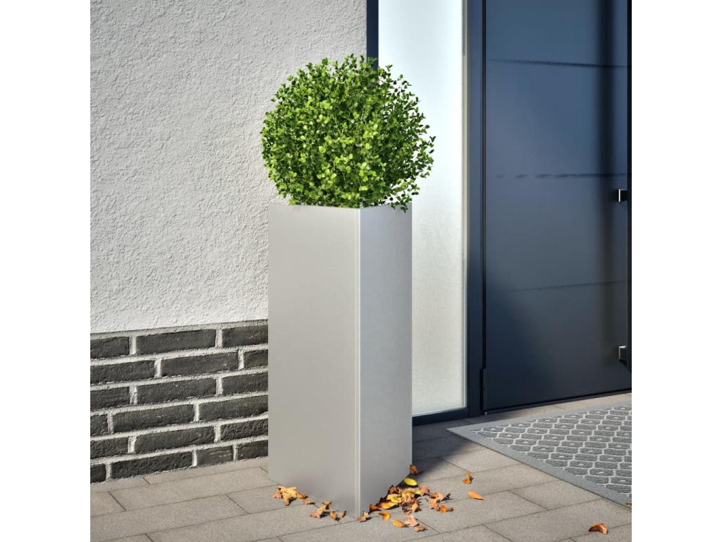 Decoratodo triangular acero galvanizado 40x34,5x70 cm