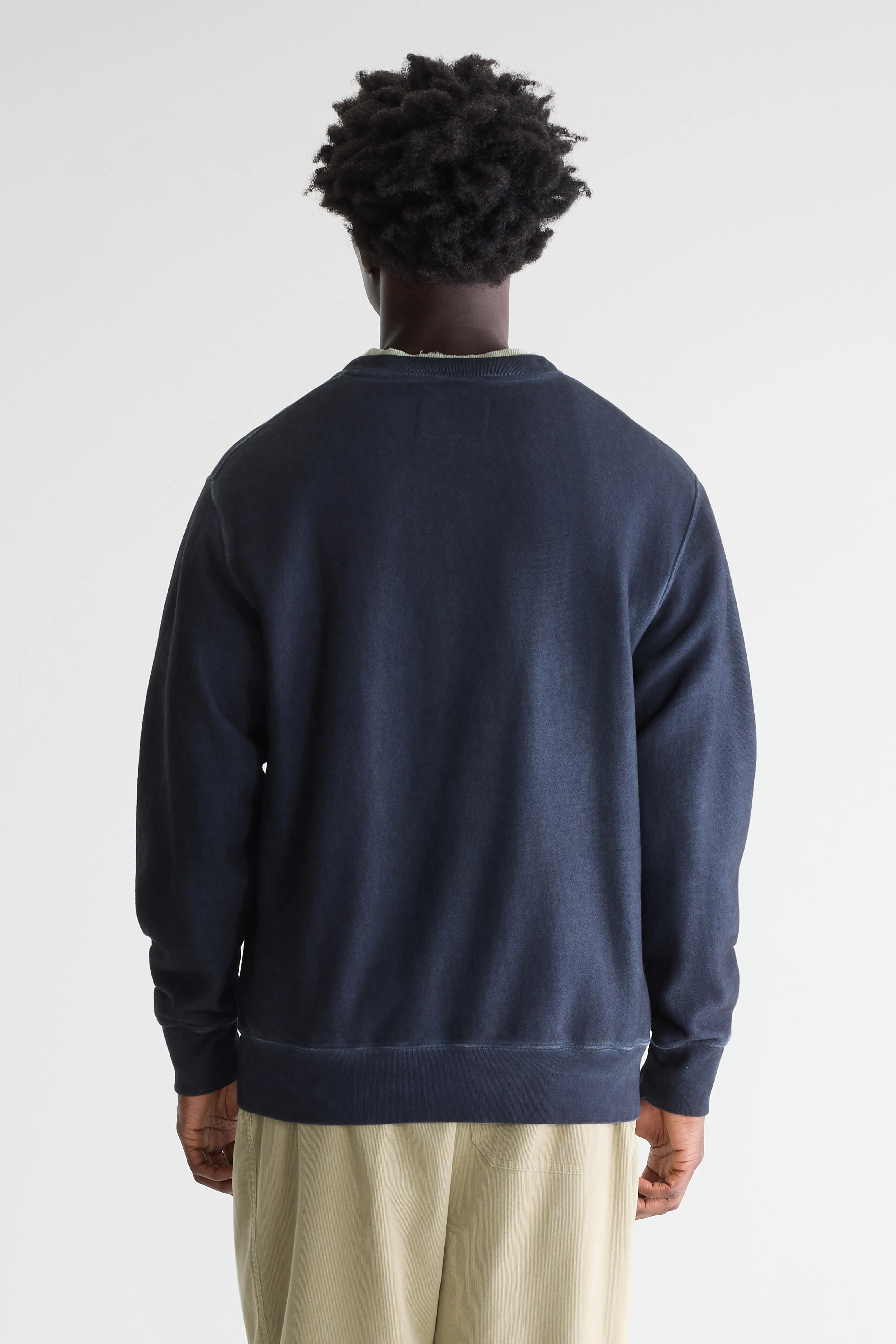 Bellerose Flake crewneck sweatshirt (261 / M / DARK NAVY)
