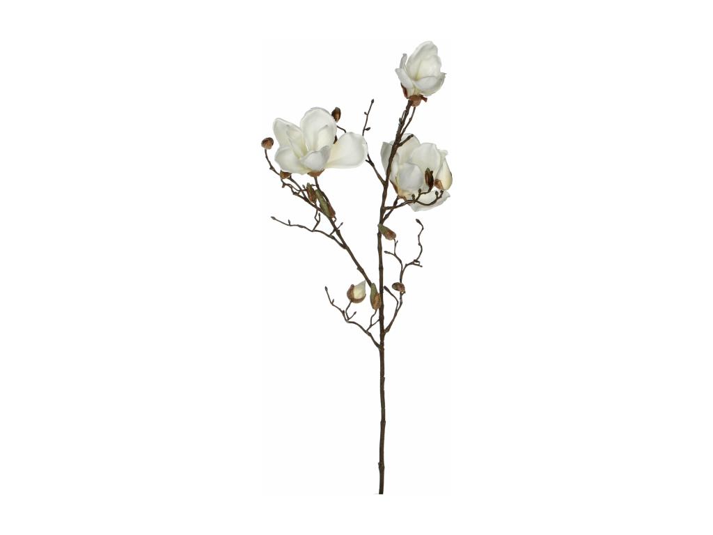 Flor artificial de Poliéster - 23 x 7 x 88 - Lujodec - MAGNOLIA