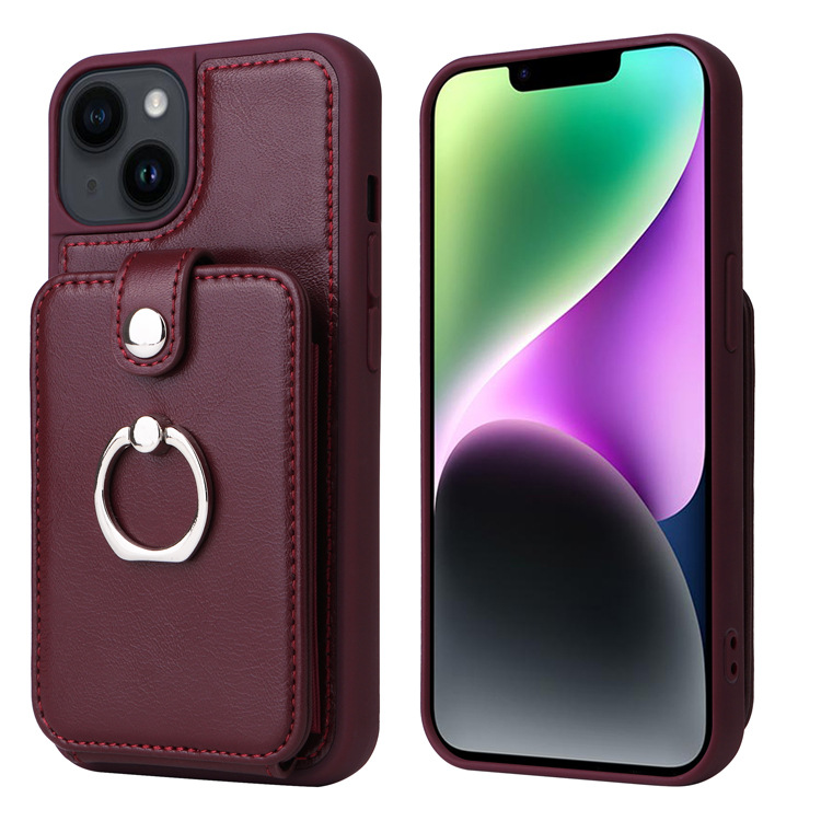 iPhone Case: Wallet + Grip + Stand — All In One Stylish Sleeve! 📱💼