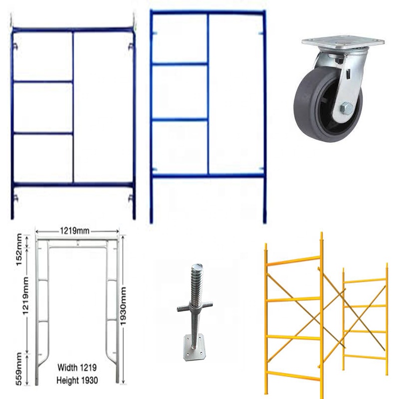 Andamios a Frame Scaffolding Scaffold Set Scaffold with Wheels
