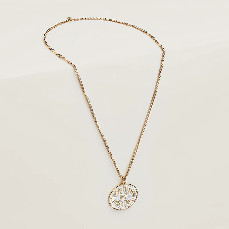 Replicate Medaille Bijou Deux Cors necklace, large(1:1 replica) - Original Replica Club