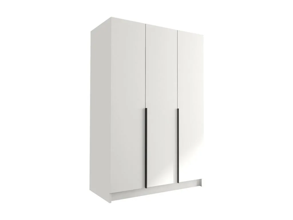 Armario Hogarmini 205 Negro | Blanco 215x150x58cm Puertas de armario - Con bisagras xnpx35920