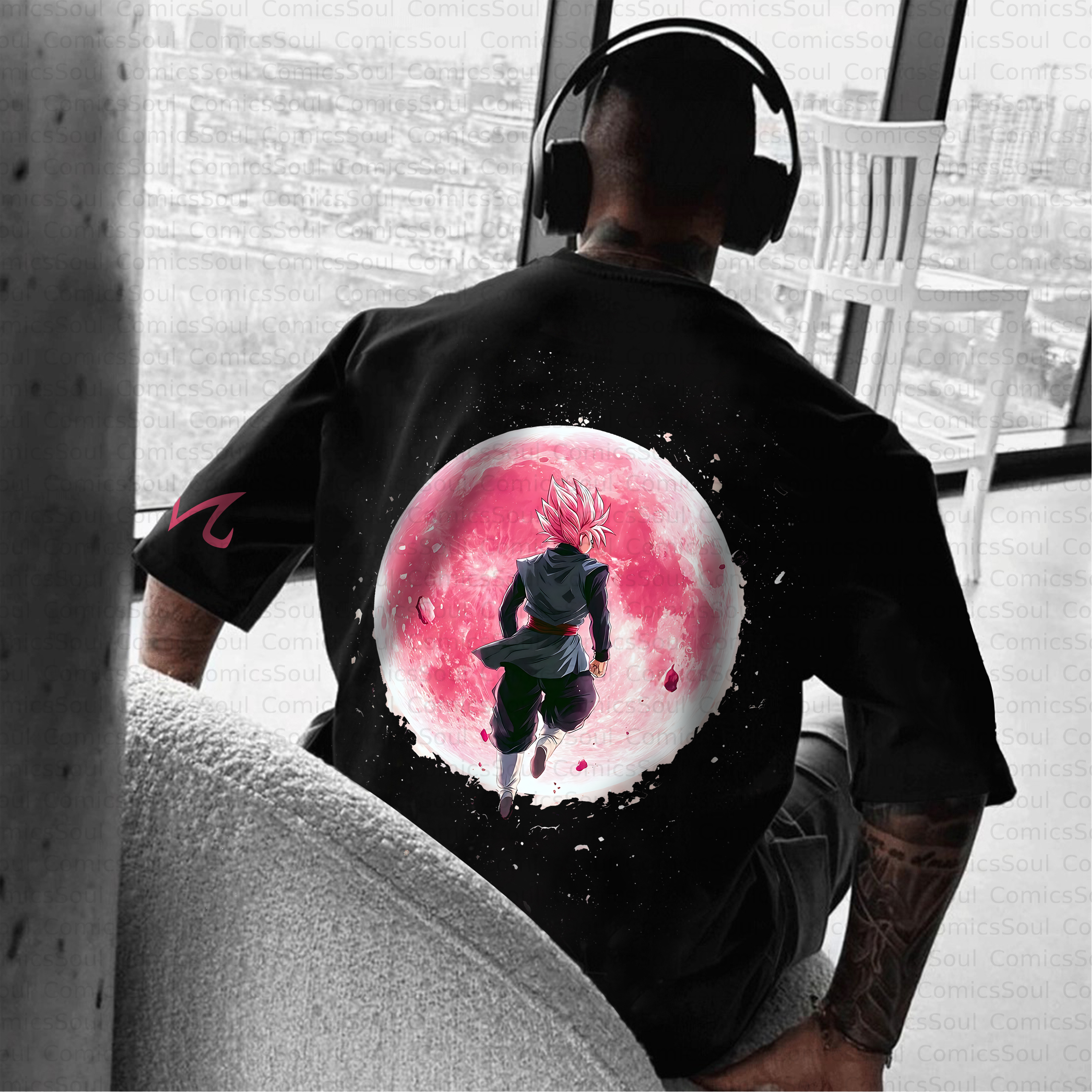 Unisex Anime Inspired Vintage T-Shirt