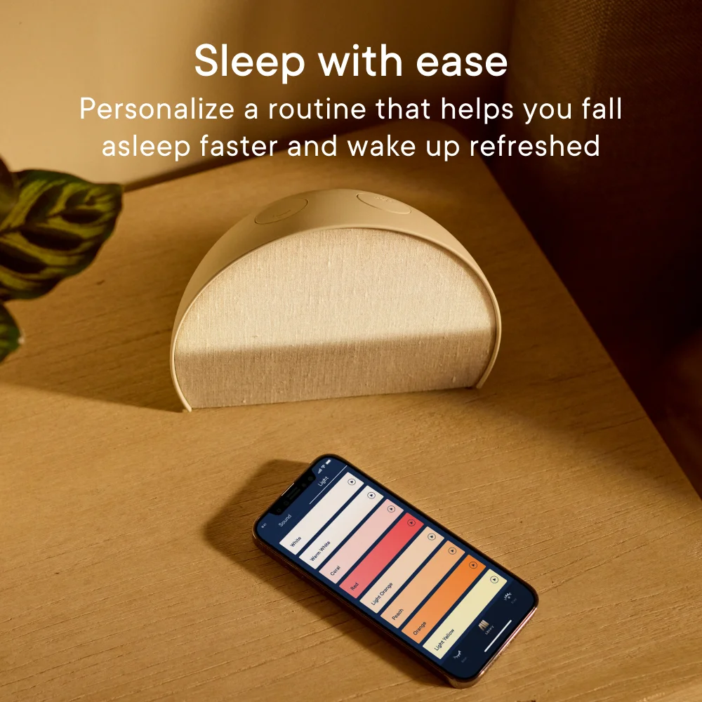 Hatch Restore 2 Sunrise Alarm Clock, Sound Machine, Smart Light (Putty) -?Your Bedside Sleep Guide, White Noise, Custom Sleep Routines, Dimmable Clock, Deep Sleep, Gentle Alarm, Wake Up Rested - Image 8
