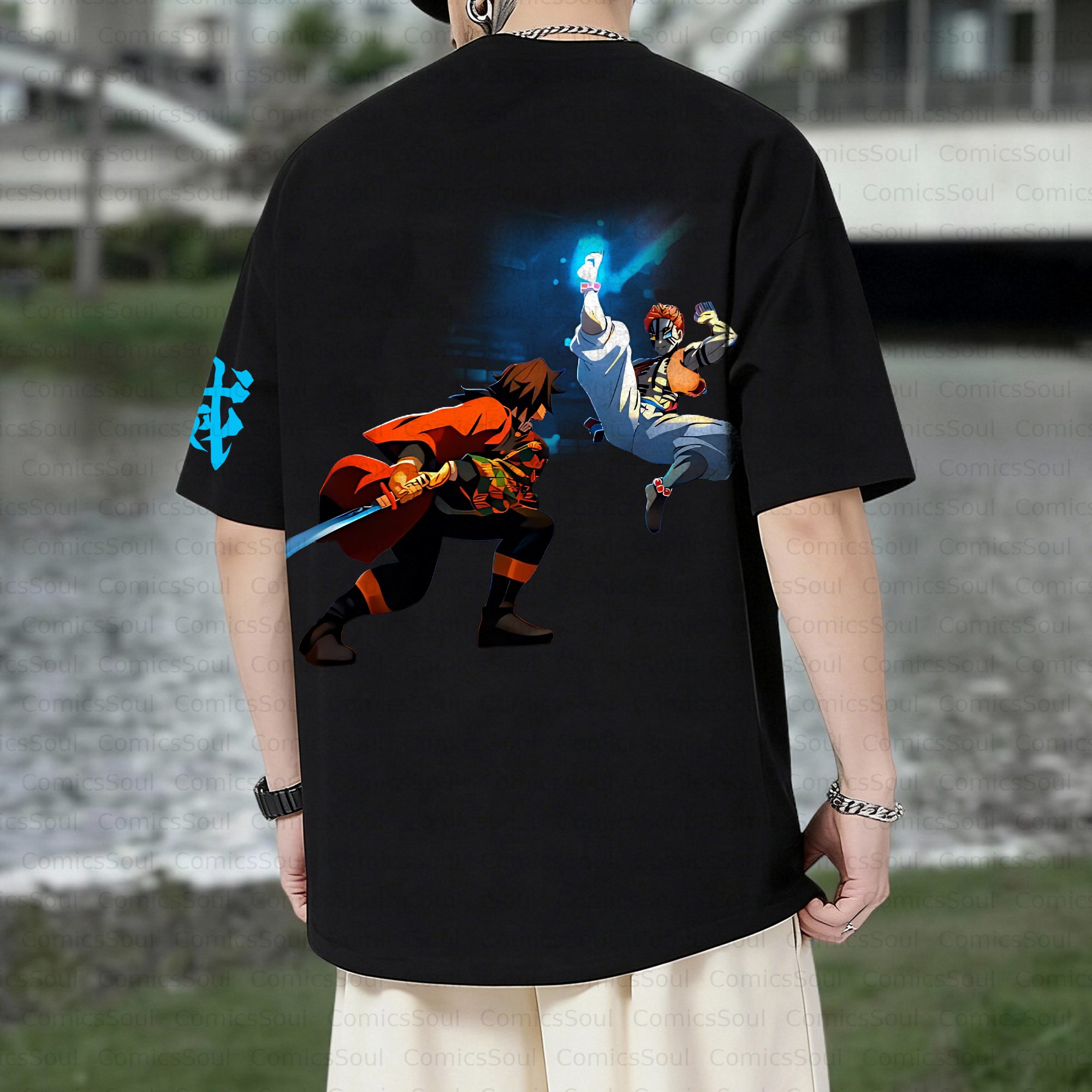 Unisex Anime Inspired Vintage T-Shirt