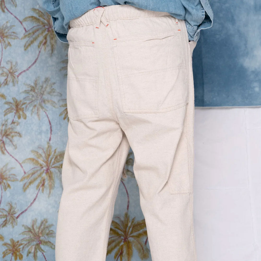 Dr Collectors - Pantalon Carpenteur - Naturel