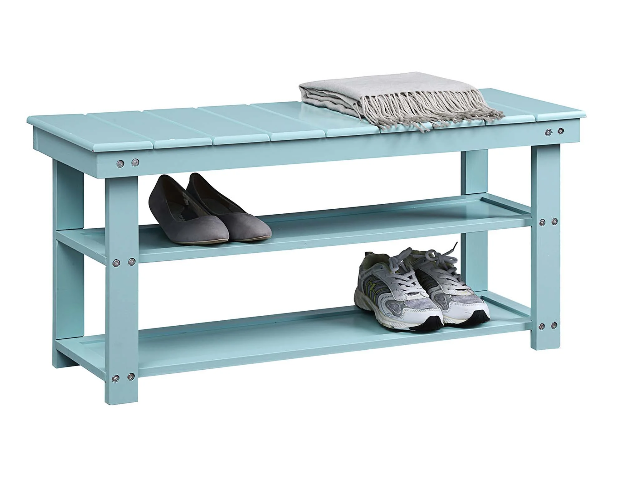 Convenience Concepts Oxford Utility Mudroom Bench - Image 2