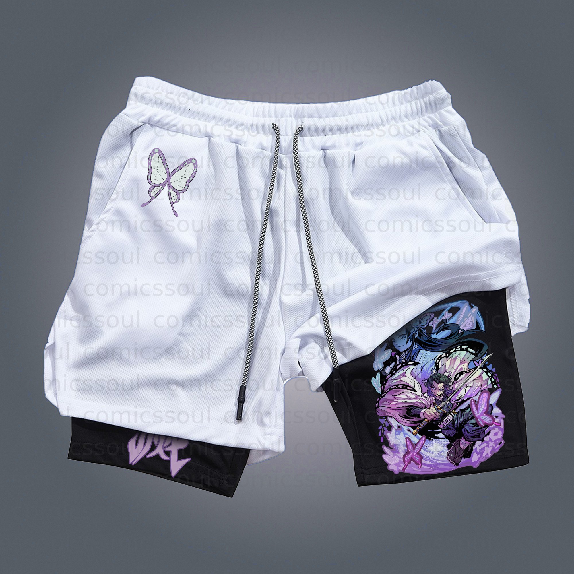 Unisex Casual Anime Streetwear Shorts