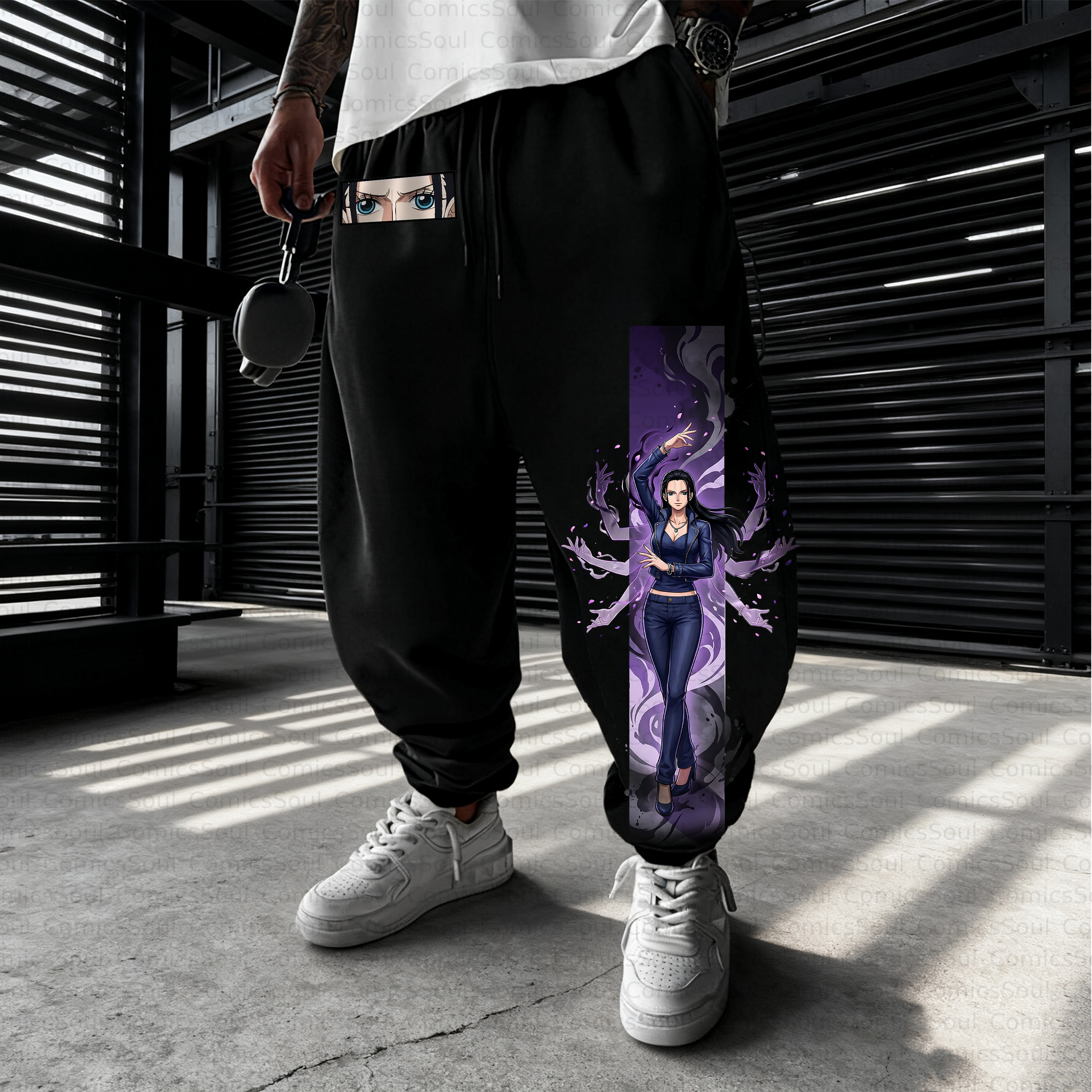Unisex Casual Anime Streetwear Pant