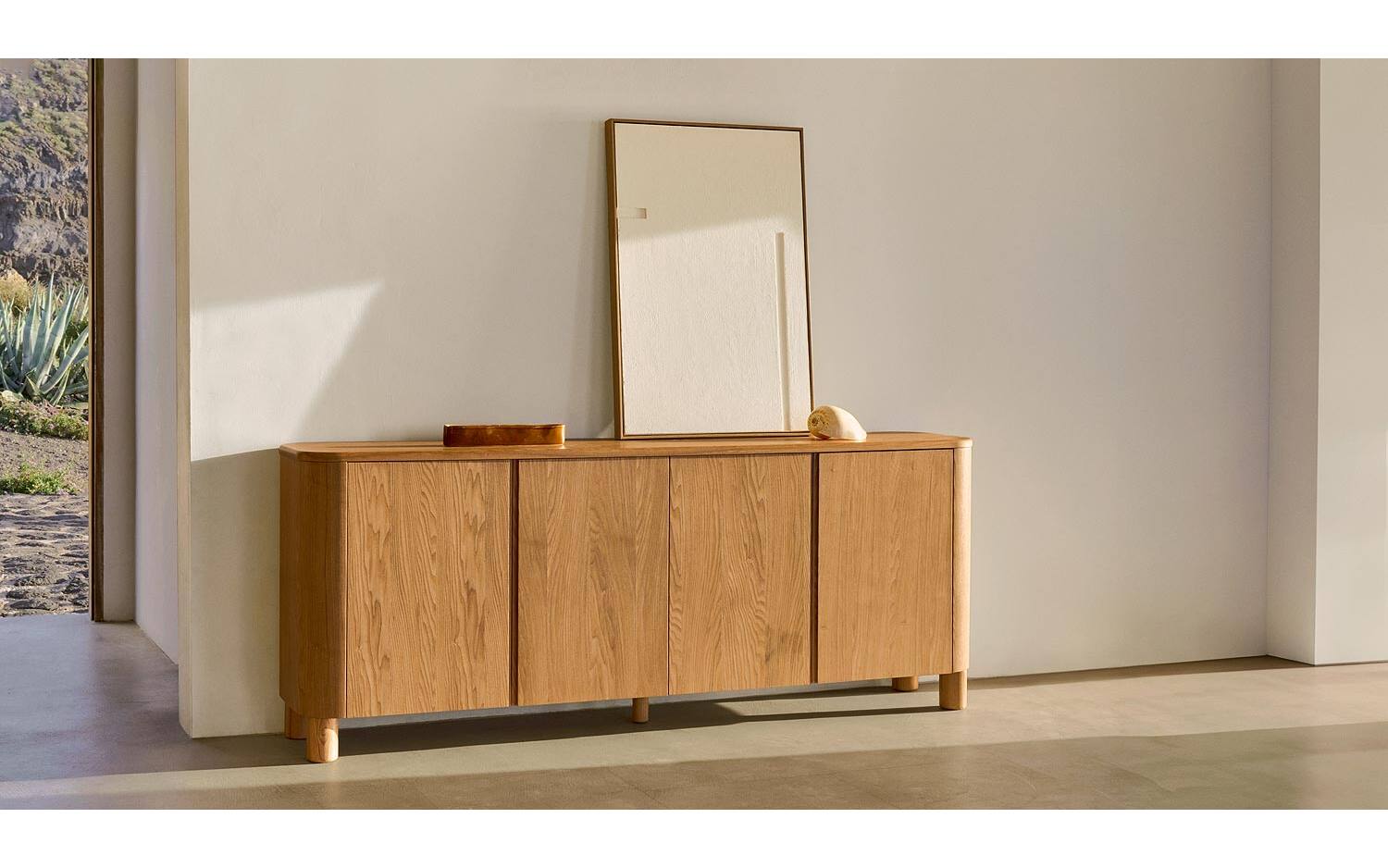 Kave Home - Dressoir Salaya van FSC Mix Credit essenmultiplex 200 x 79