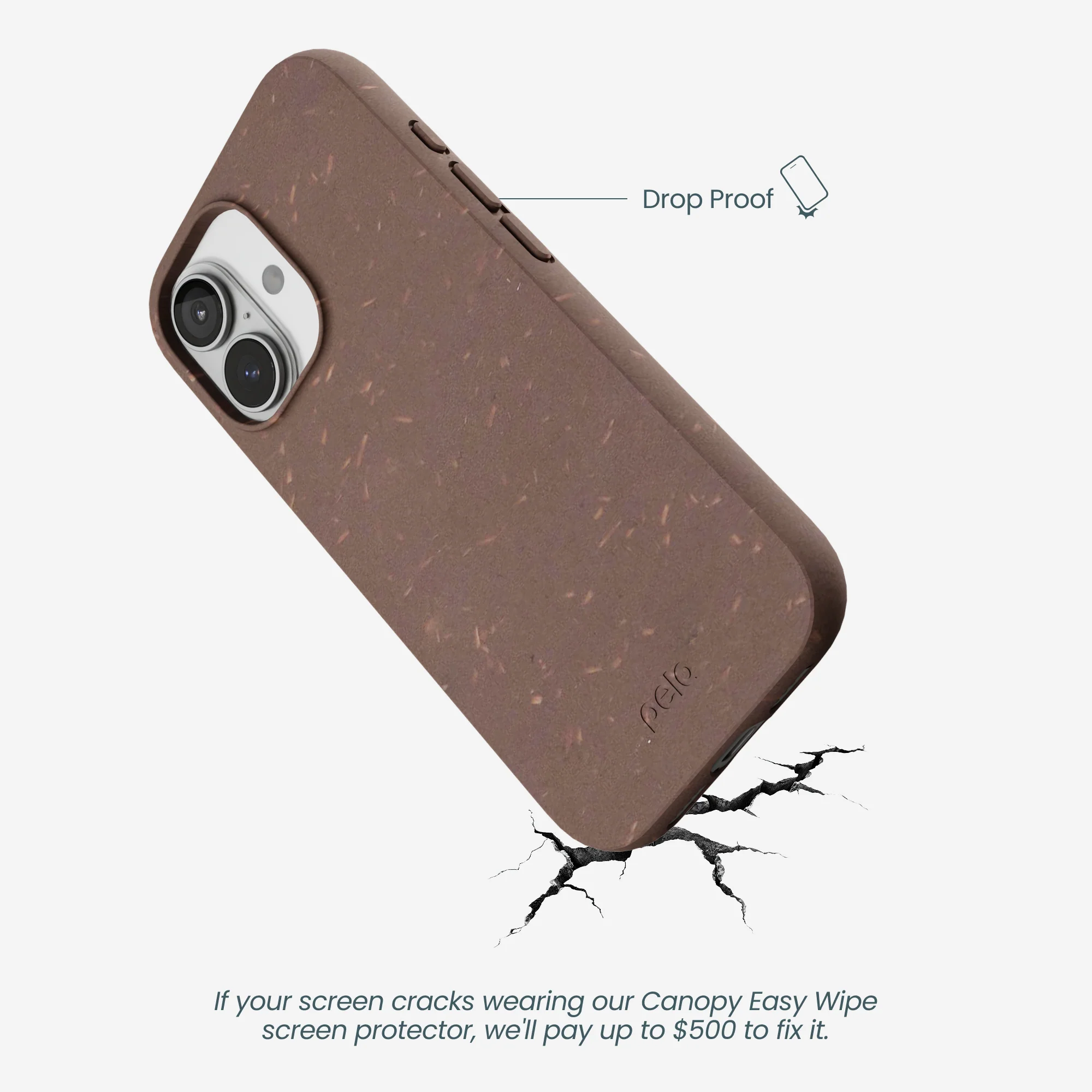 Chocolate Brown iPhone 17 Case