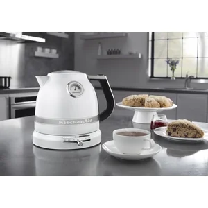 KitchenAid Pro Line Electric Water Boiler/Tea Kettle, Frosted Pearl - Image 3