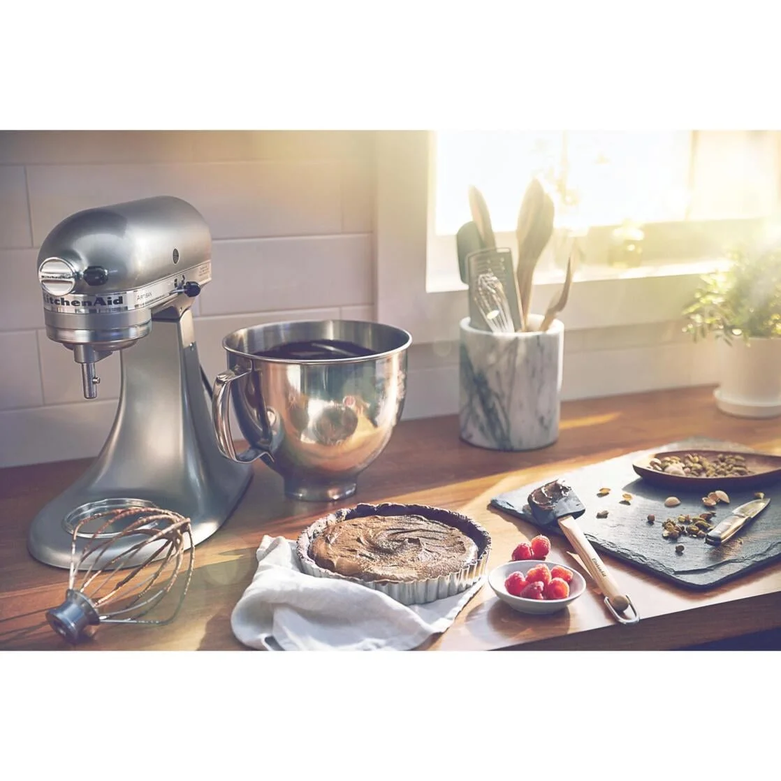 KitchenAid Artisan Series 5-Quart Tilt-Head Stand Mixer, Wildflower, KSM156CXWF - Image 89
