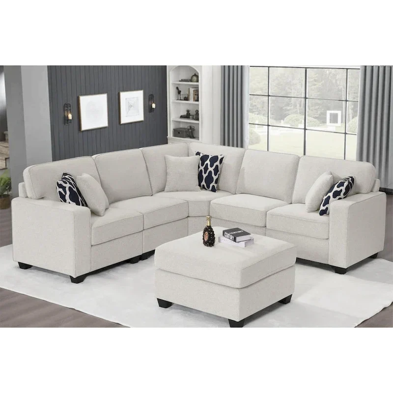 Versatile Reversible Sectional Sofa with Flexible Configuration