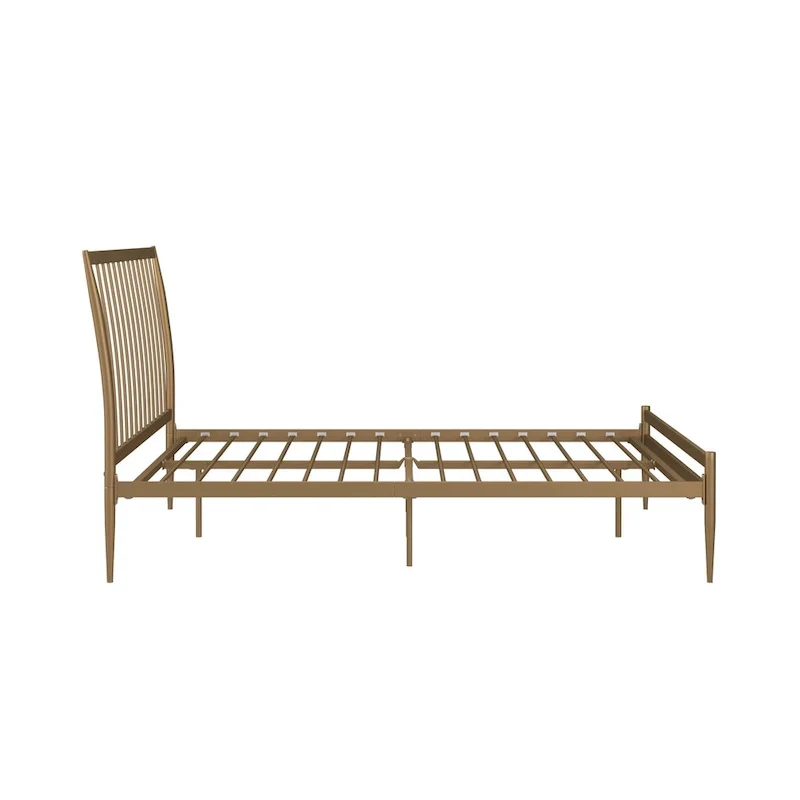 iNSPIRE Q Bold Parkcrest Gold Metal Bed