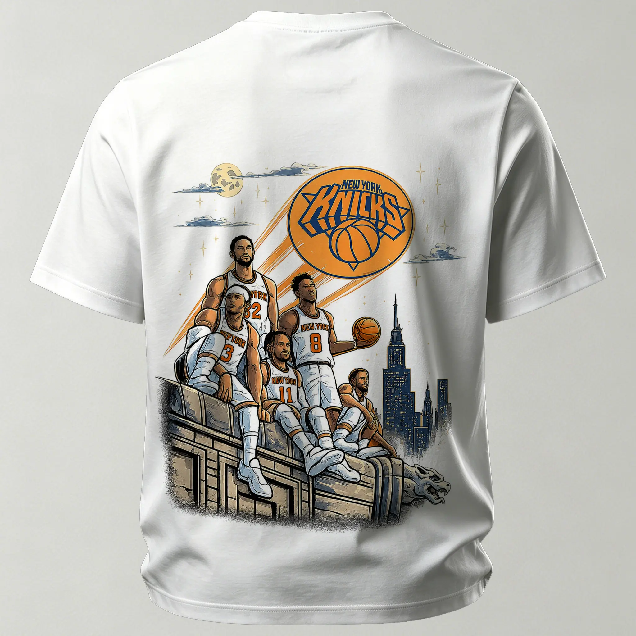 New York Knicks Printed Unisex Oversized T-shirt