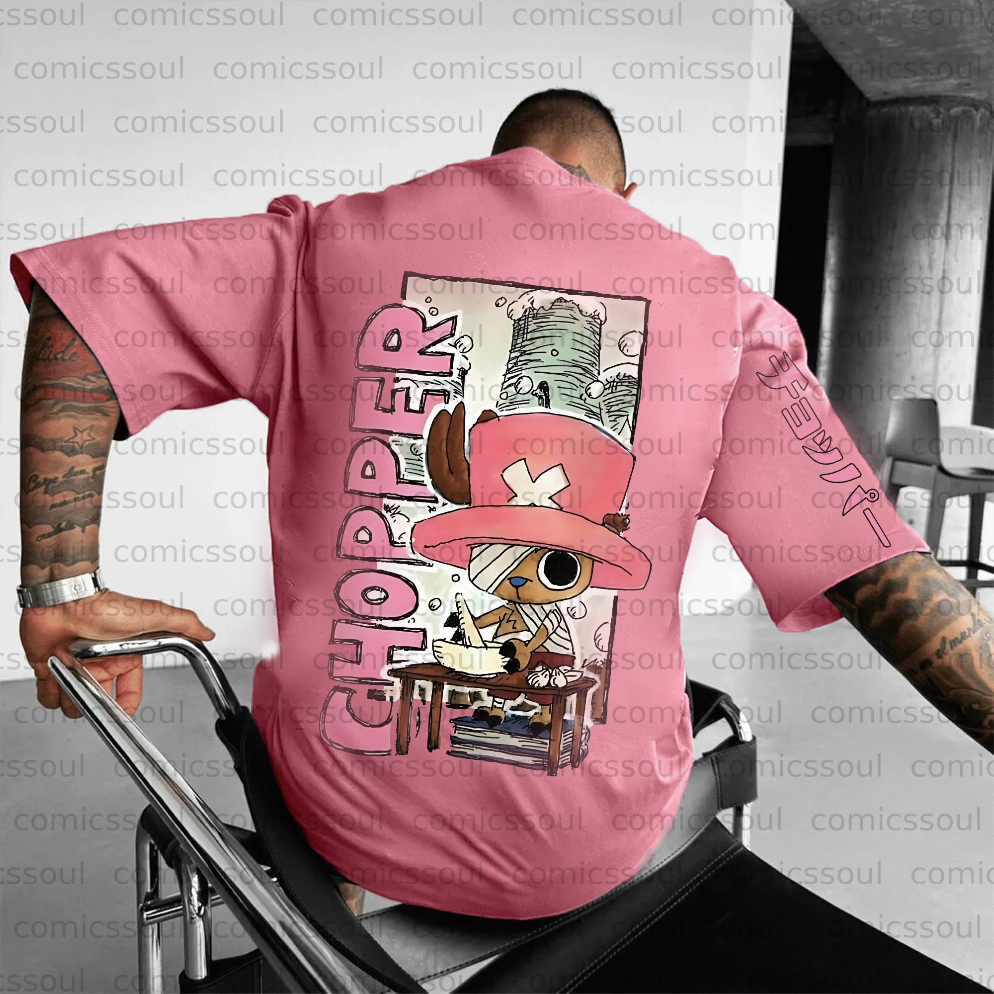 Unisex Anime Inspired Vintage T-Shirt