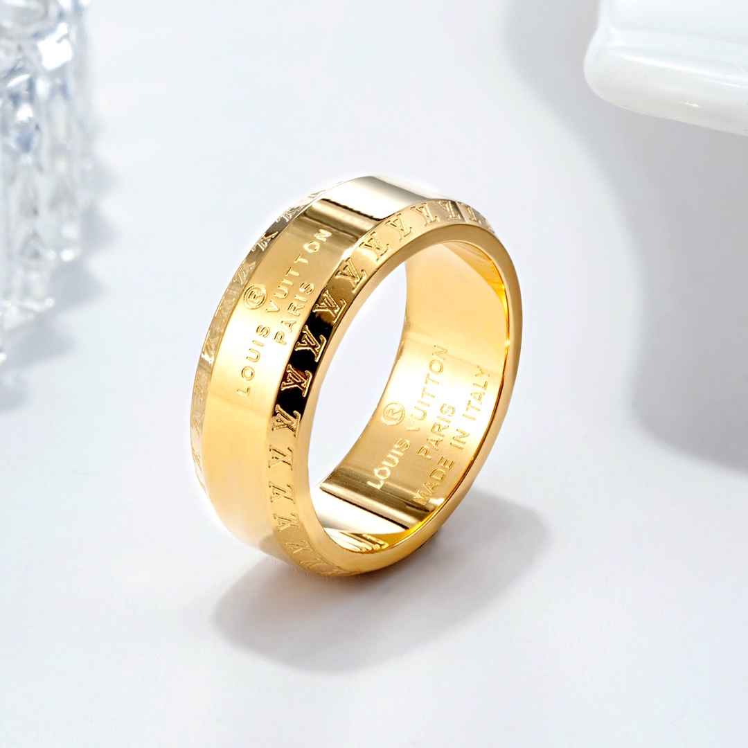 Louis Vuitton Unisex Wide Ring - Original Replica Club