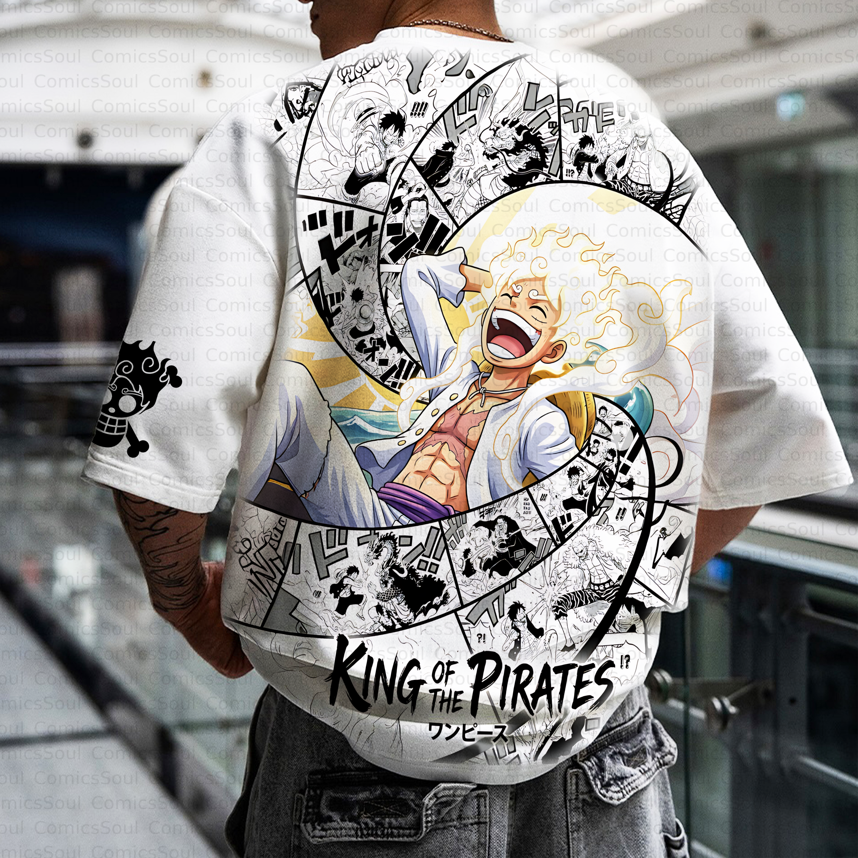 Unisex Anime Inspired Vintage T-Shirt