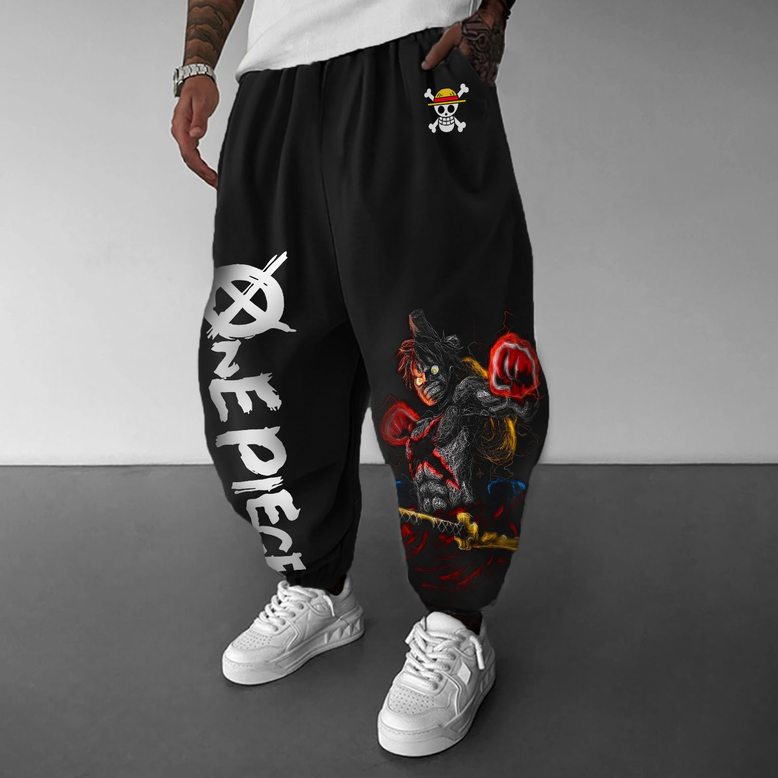 Unisex Anime Printed  Pants丨Comicssoul