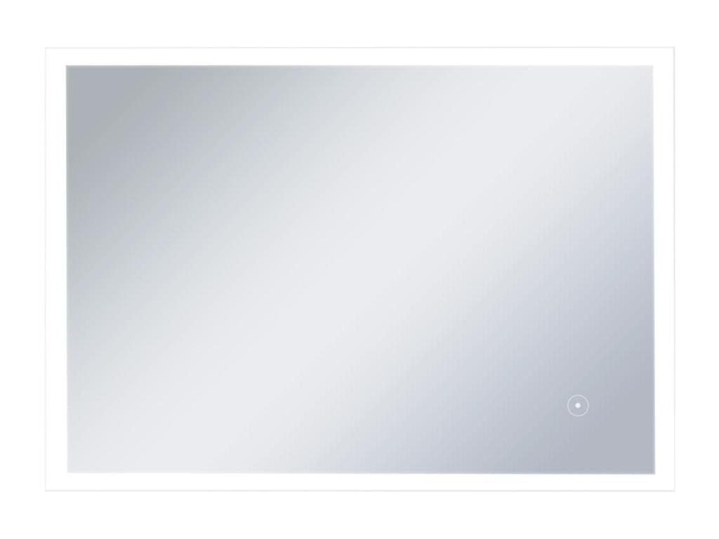 Espejo de pared de baño con LED y sensor táctil 100x60 cm