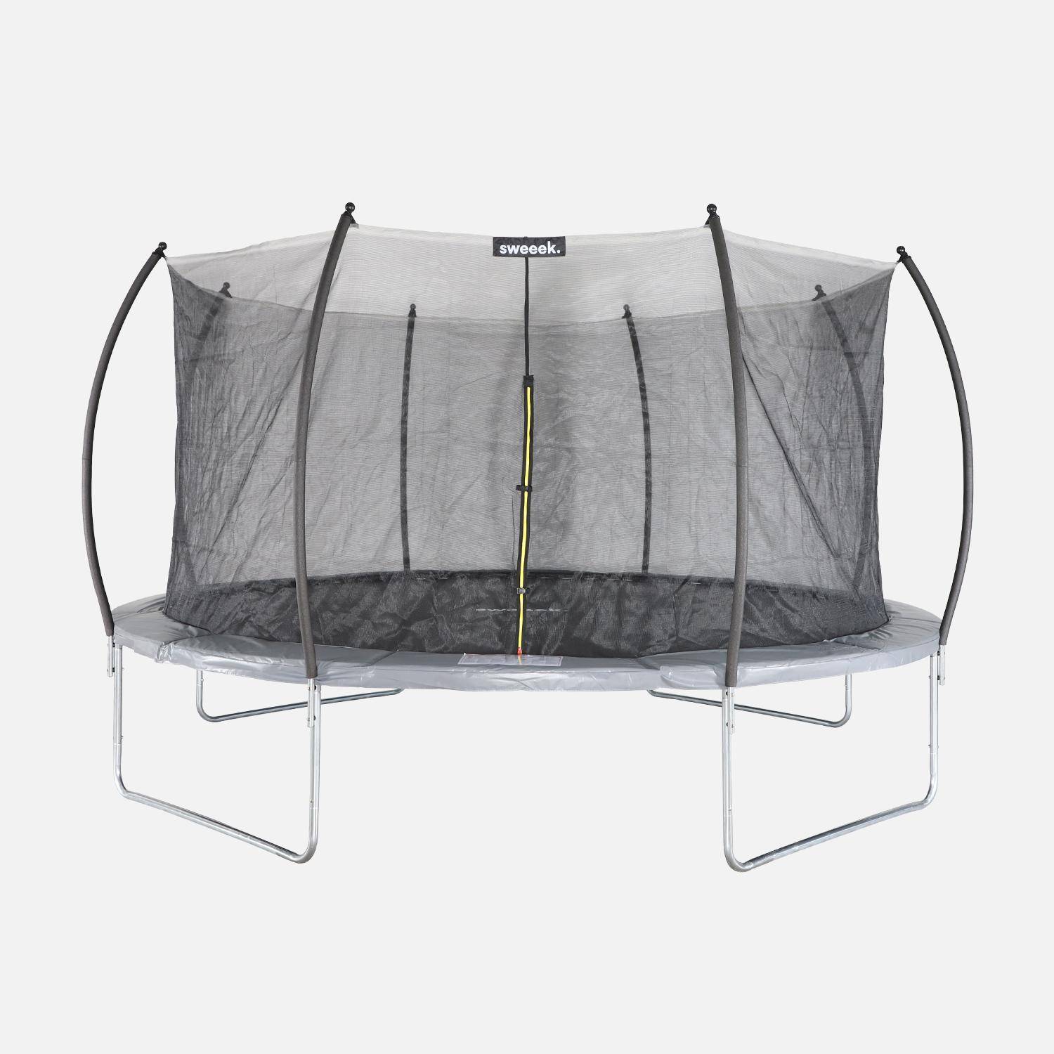 Jupiter Inner XXL - Cama elástica red interior con pack de accesorios, 490cm