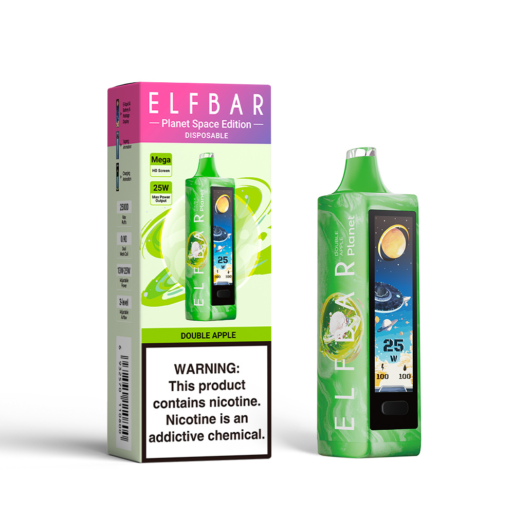 ELF BAR PLANET 25K ladattava kertakäyttöinen sähkötupakka (kaikki maut)