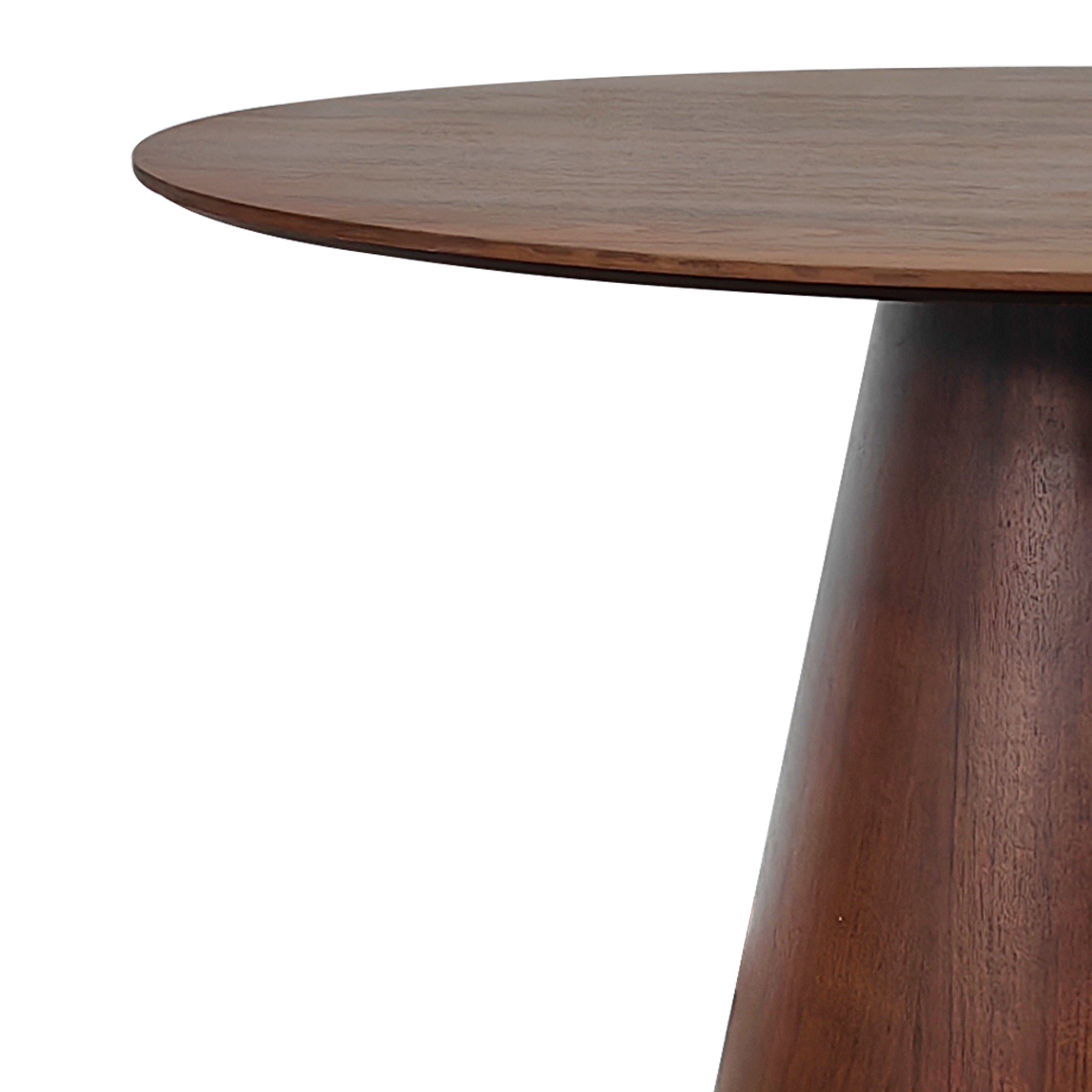 Blokker Cone Eettafel - Walnoot