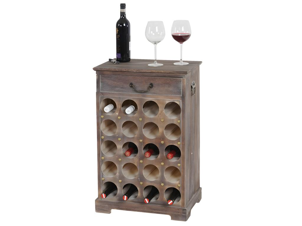 Botellero Torre H324, marrón