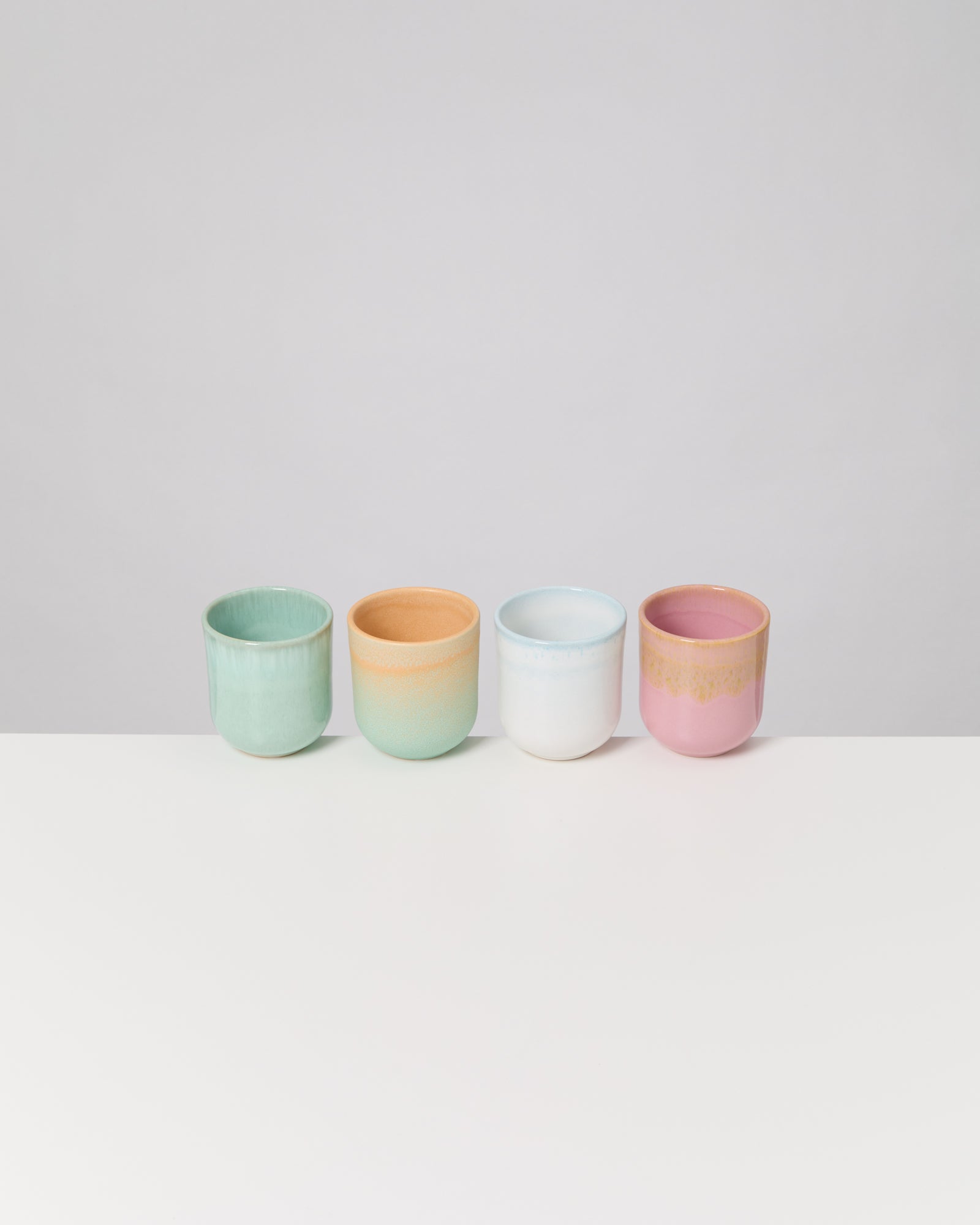 Copa Alto Becher klein Pastel Whsiper mix 4er-Set