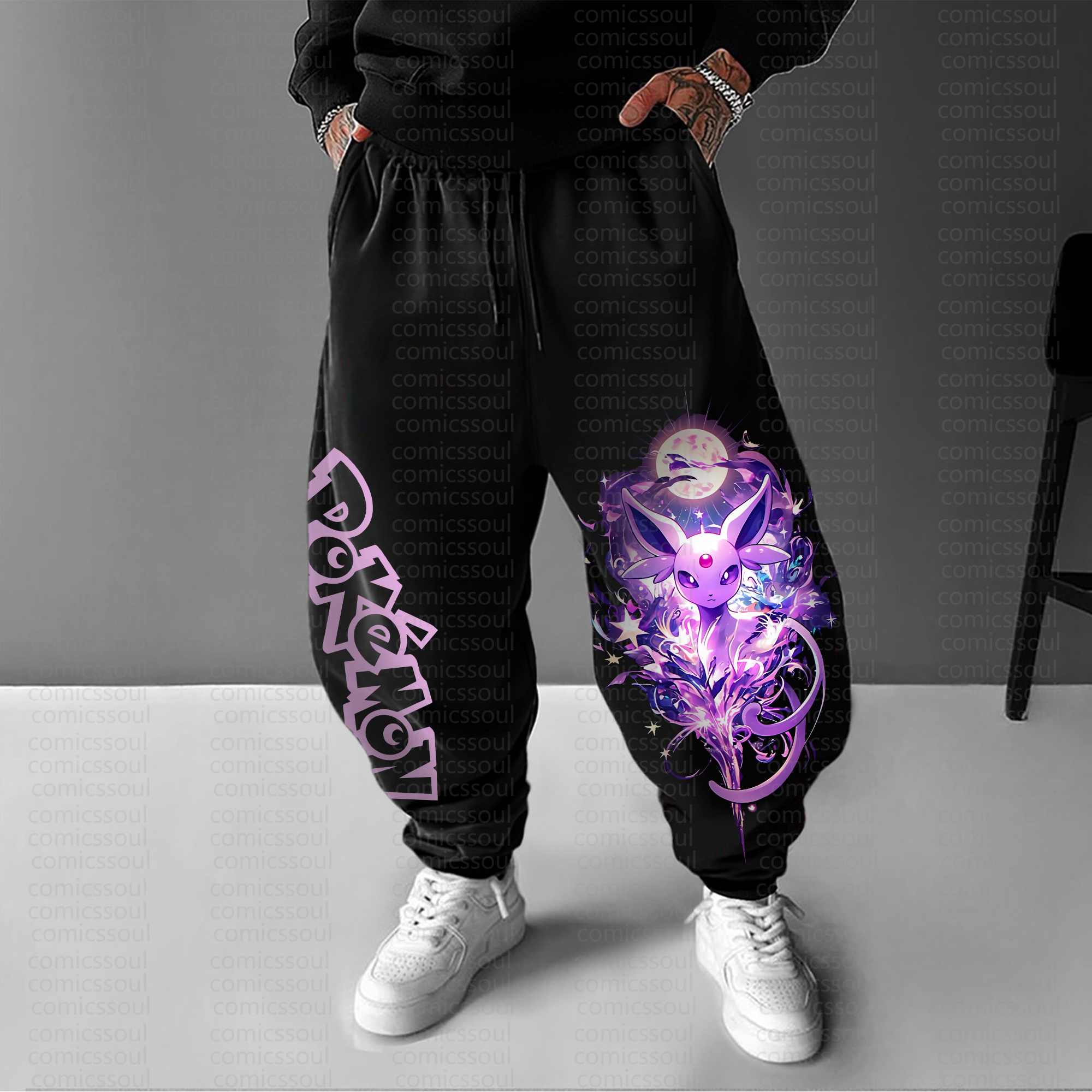Unisex Anime Inspired Vintage Pants丨Comicssoul