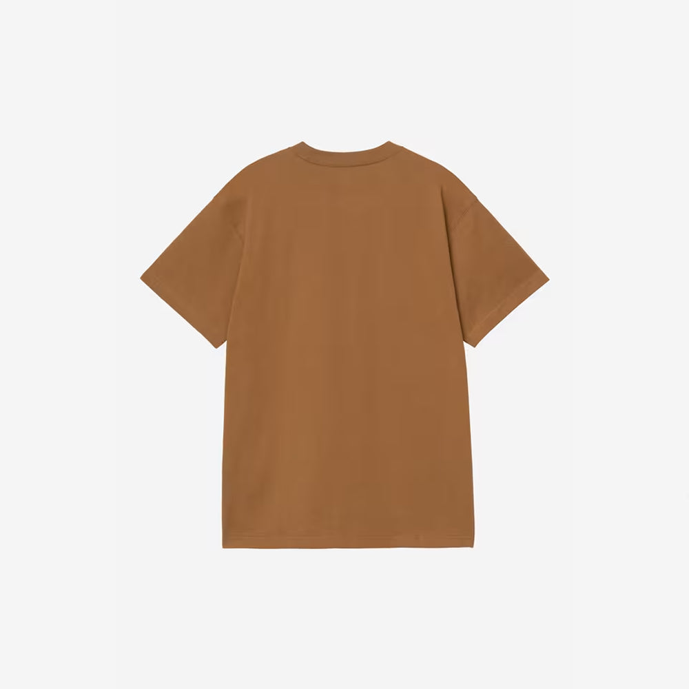 Carhartt WIP - T-shirt SS Monogram - Marron Hamilton