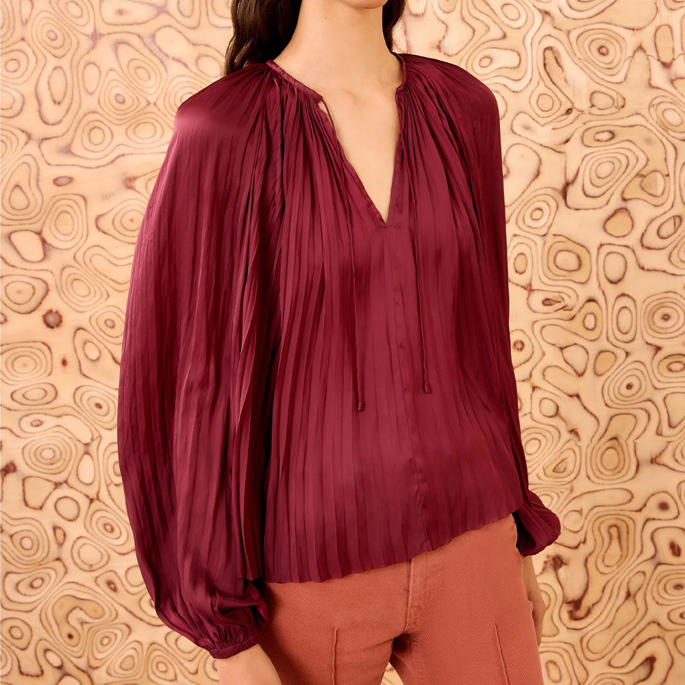 Ulla Johnson - Blouse Electra - Claret