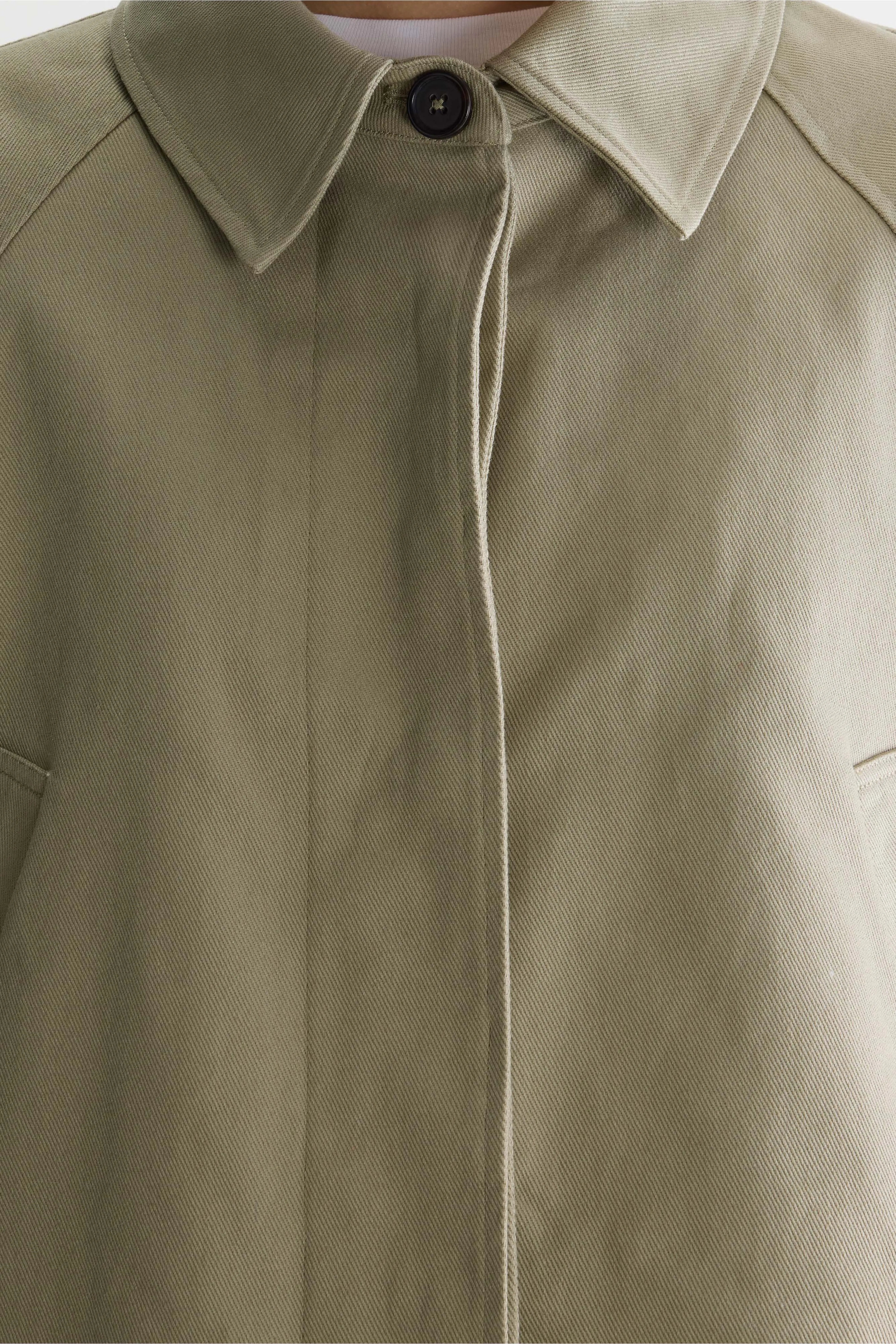 Bellerose Jessy denim jacket (261 / W / EUCALYPTUS)