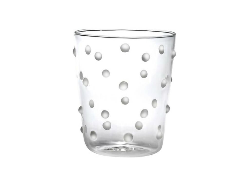 Zafferano Party Vaso de cristal Laocacasas 45 cl, juego de 6 piezas de cristal
