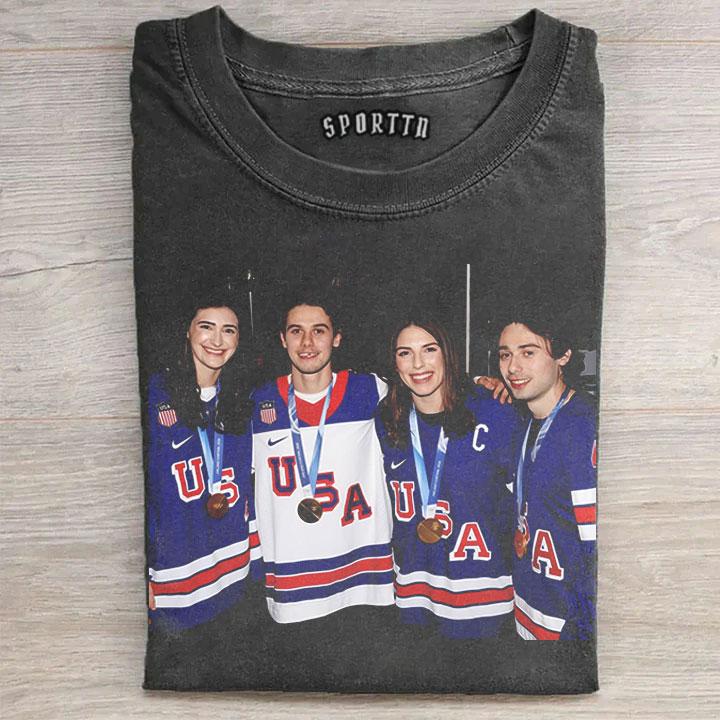 2026 USA Hockey Gold Medal Team T-Shirt