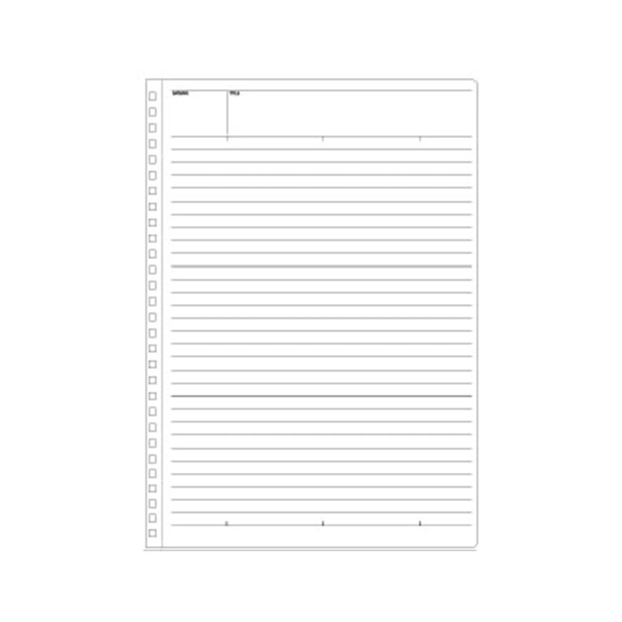 Mnemosyne A5 Wiro Notebook 7mm Lined