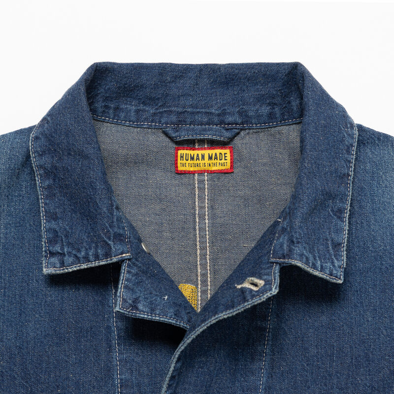 HUMAN MADE DENIM COVERALL JACKET