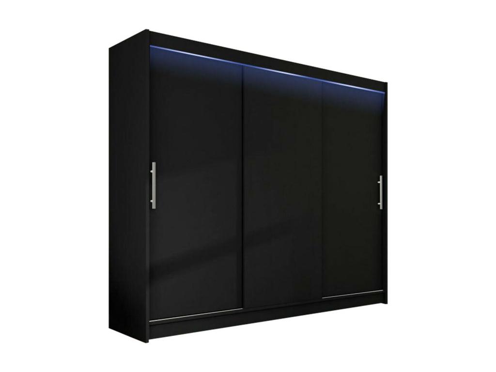 Armario Decopractico 118 Negro 215x250x58cm Puertas de armario - Correderas 27423QRPI