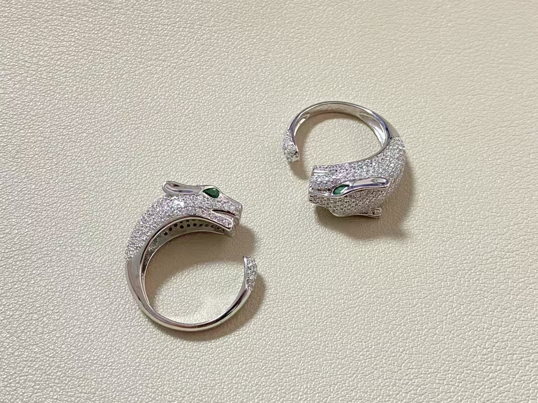 Cartier Leopard Head Ring - Original Replica Club