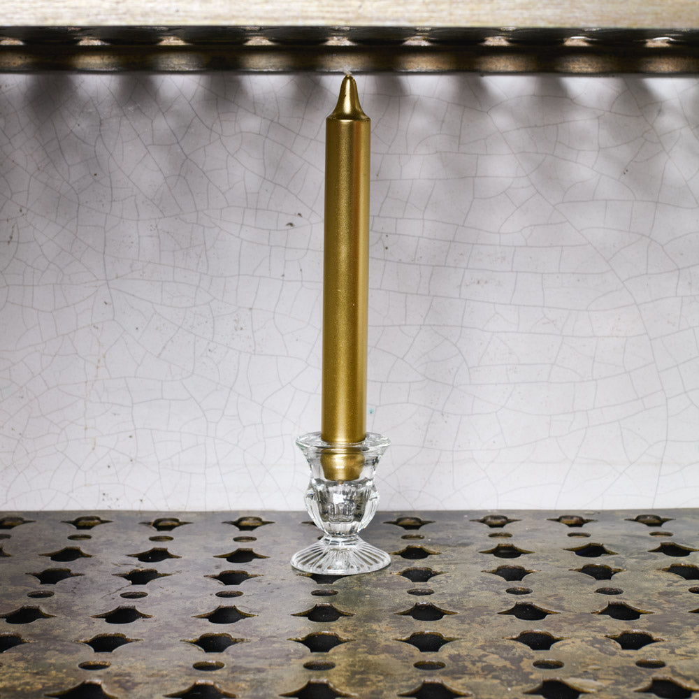Bougeoir en verre - Transparent