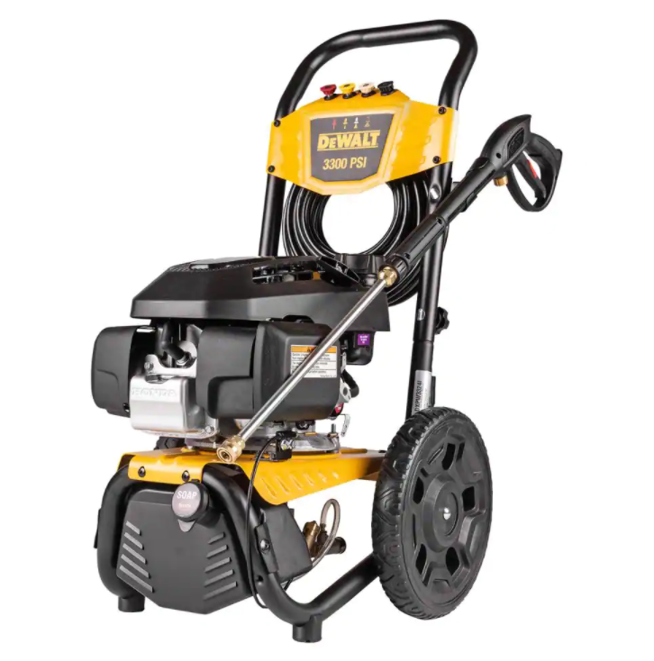DEWALT 3300 PSI 2.4 GPM Gas Cold Water Pressure Washer with HONDA GCV200 Engine