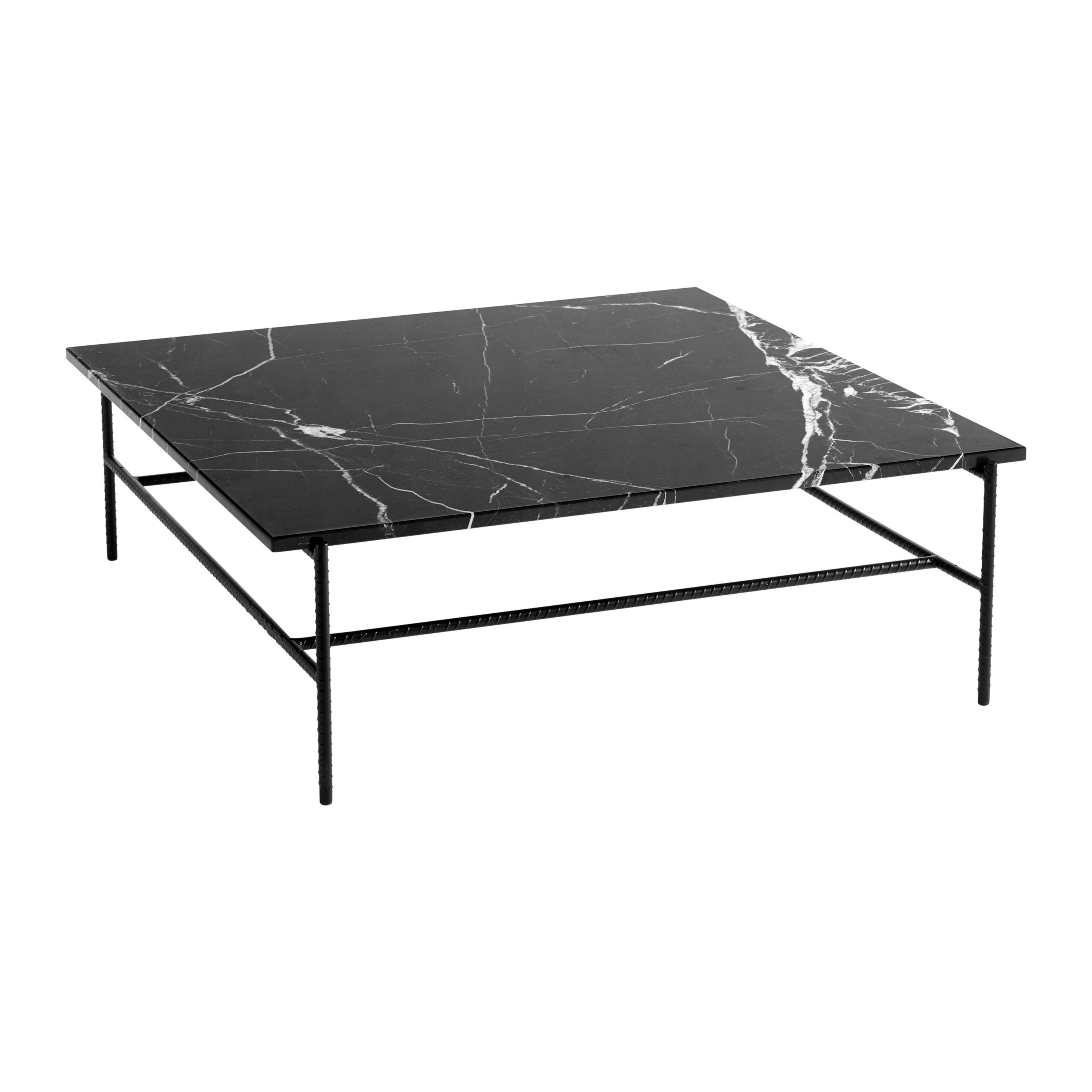 HAY Rebar Salontafel - Soft Black - H 33 x B 104 x D 100 cm