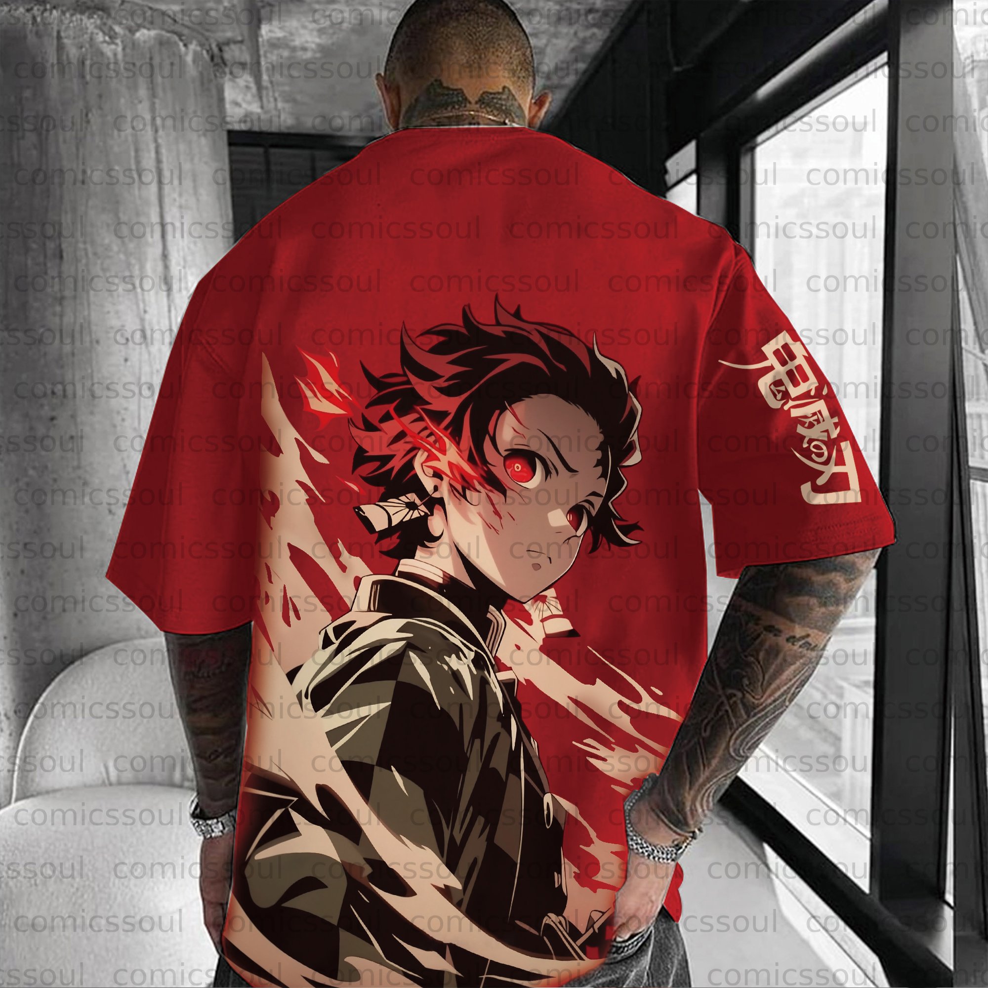 Unisex Anime Inspired Vintage T-Shirt