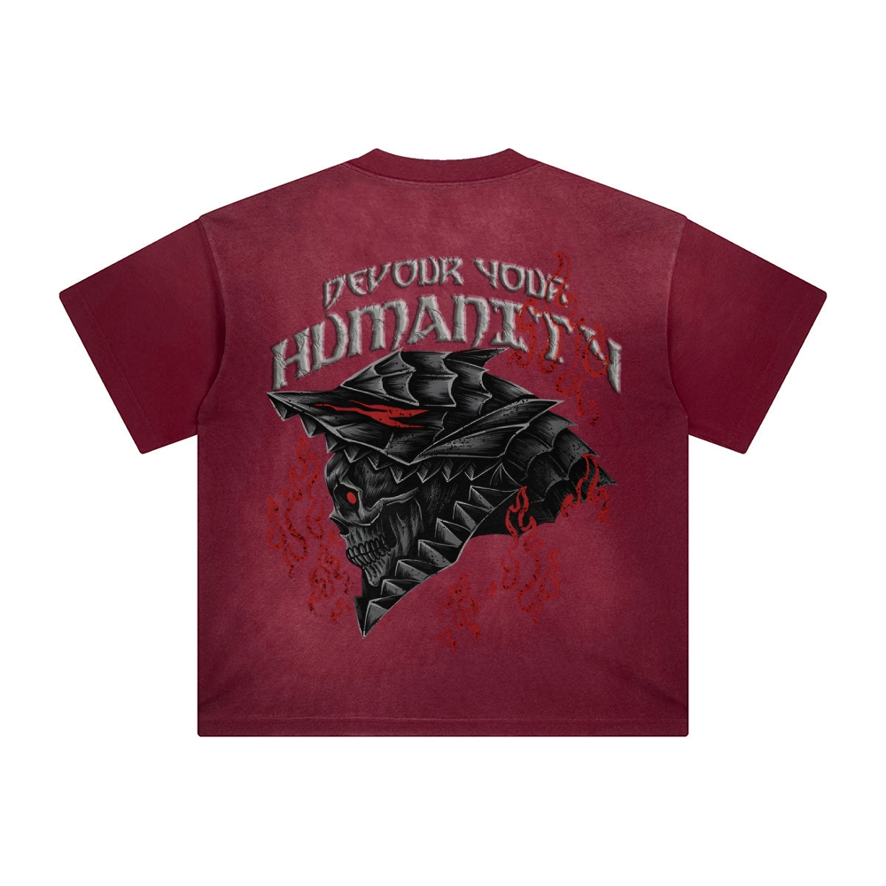 Unisex Anime Inspired Vintage T-Shirt TeeThreads Sustain the Scene with Custom Apparel
