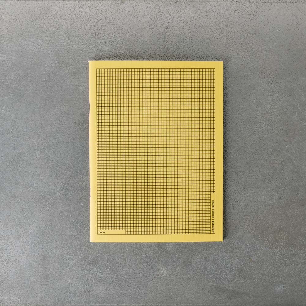 Carnet Booq - Rose & Jaune